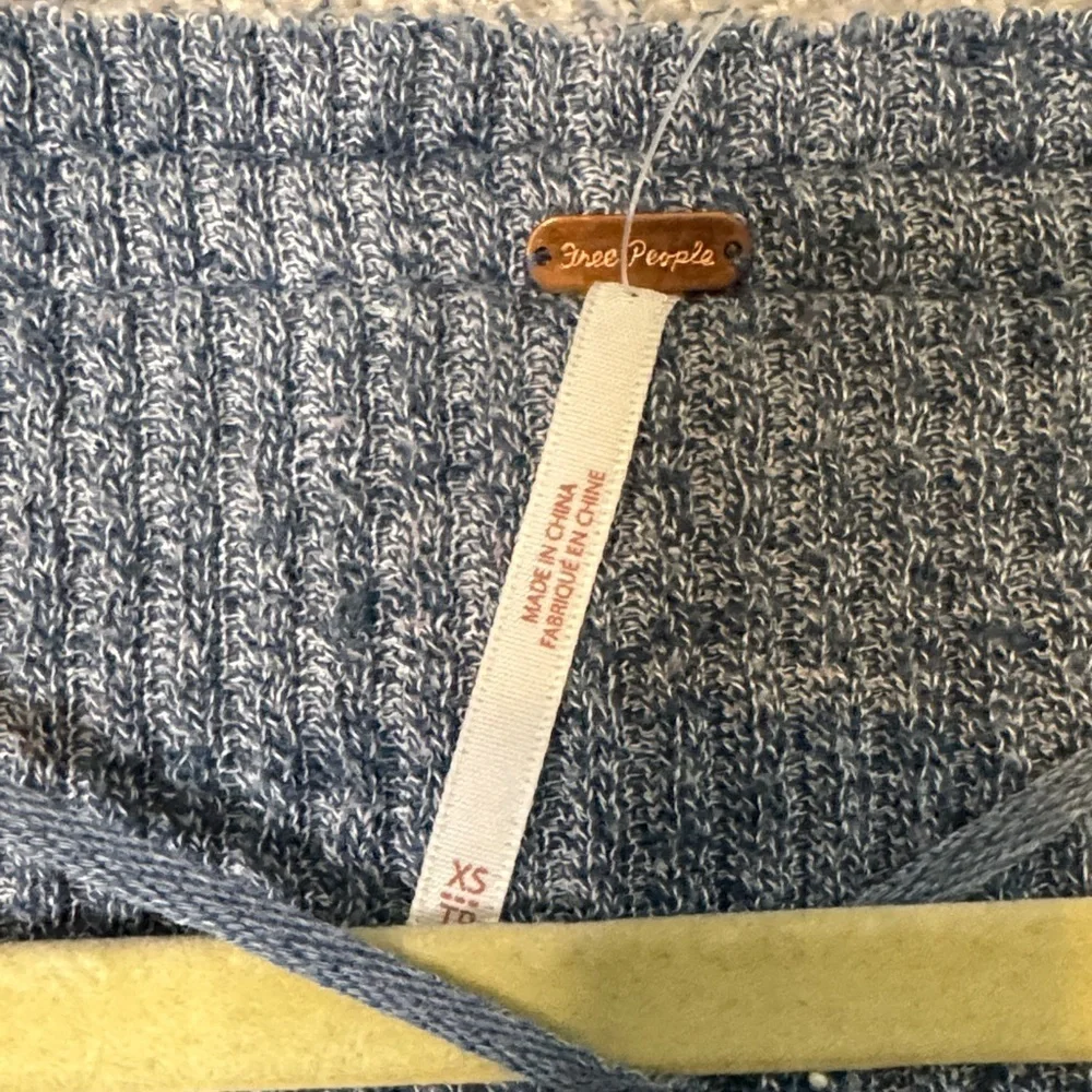 Free People Women's Blue Sweater
